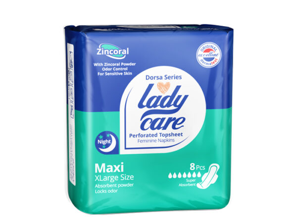 نوار بهداشتی بالدار مشبک خیلی بزرگ